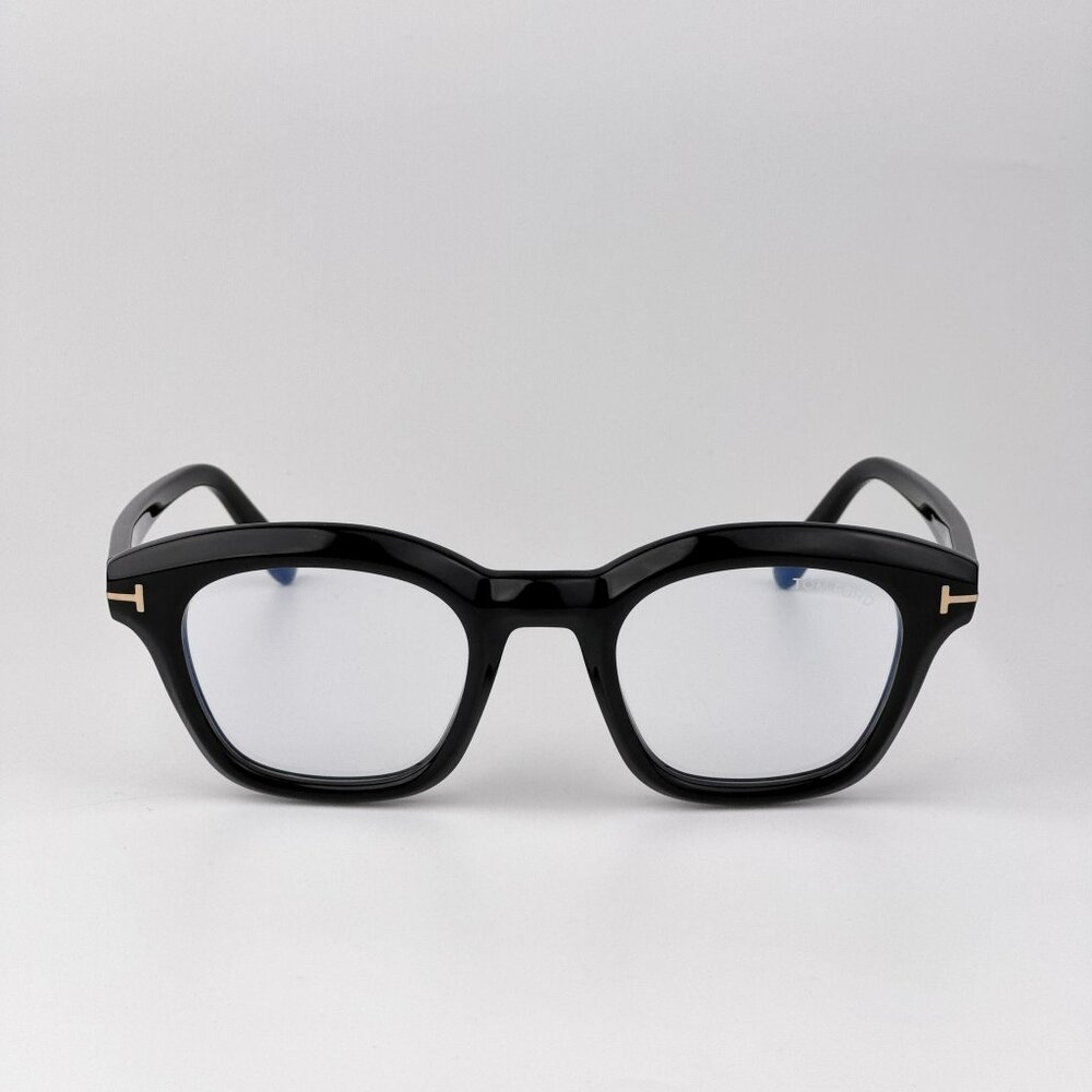 Tom Ford FT5961-B Eyeglasses – Black Square Frame | Unisex Model FT5961-B 001